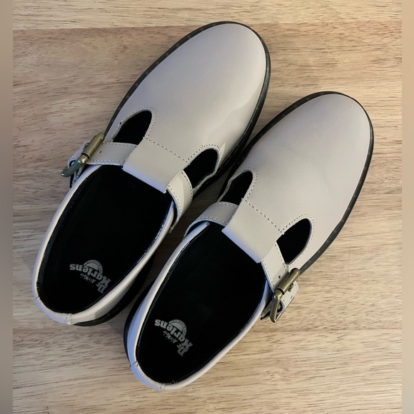 Dr. Martens Shoes - Dr. Martens Zavala Mary Jane Vintage Taupe